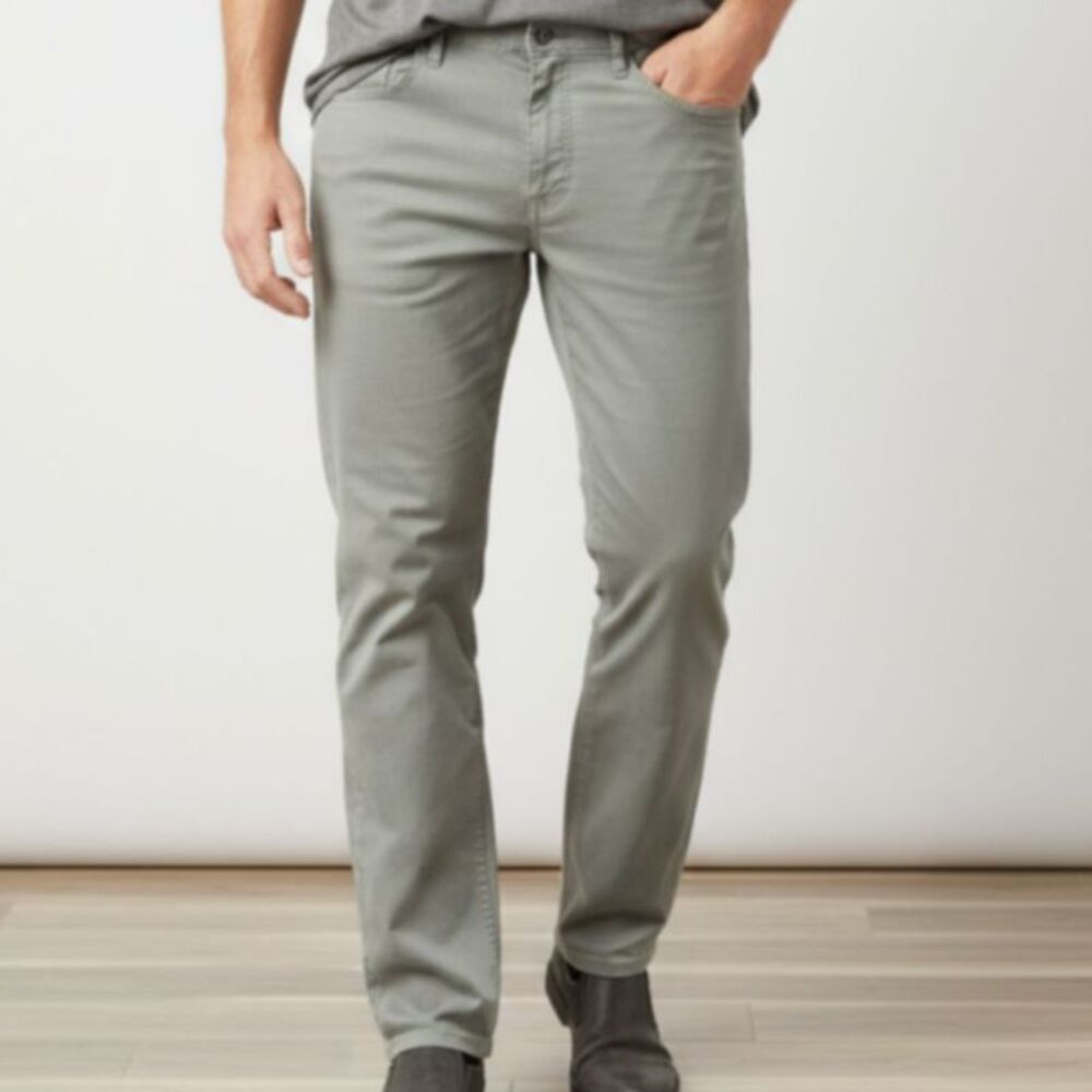 sz 38 Mens 1990s VTG Grey Chino Relaxed Fit Casual Dress Pants - Wrangler Jeans